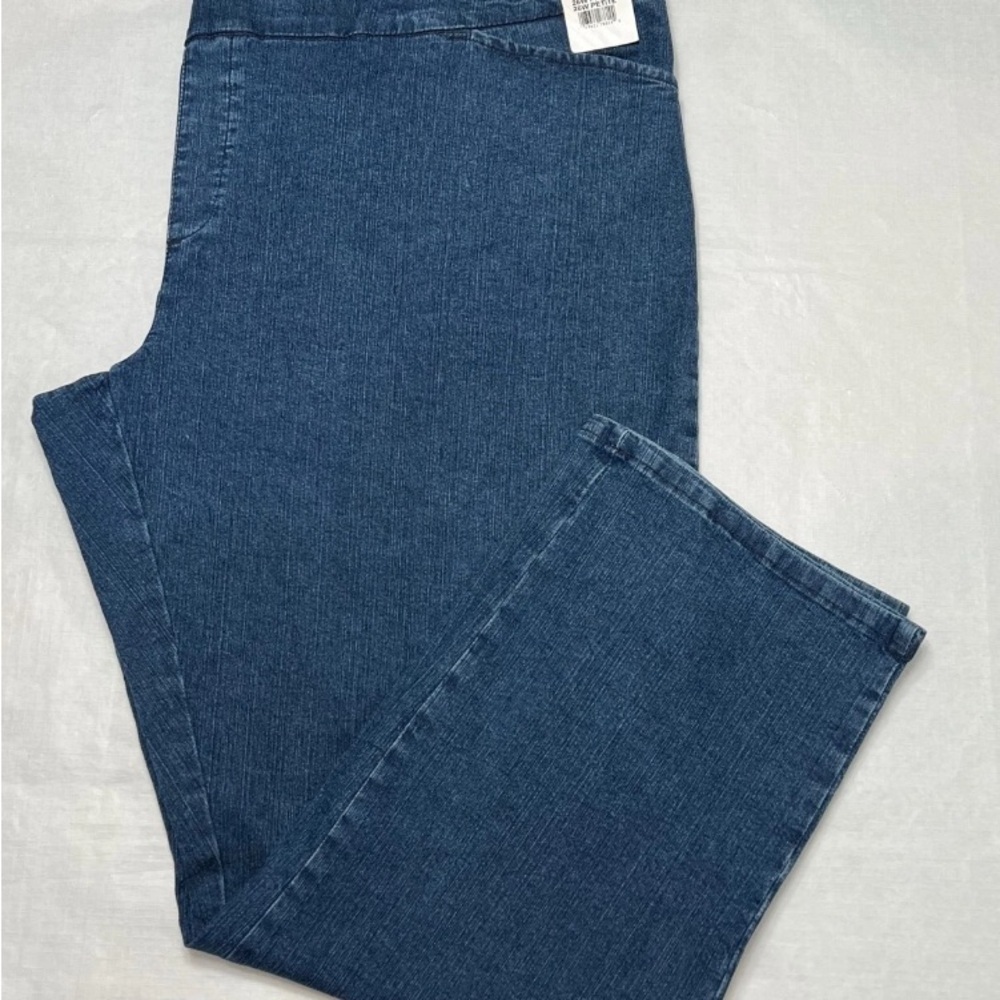 Chic Size 26W Women’s Easy Fit  Elastic Waist  Pull On Pant. New With Tags. - Picture 11 of 11